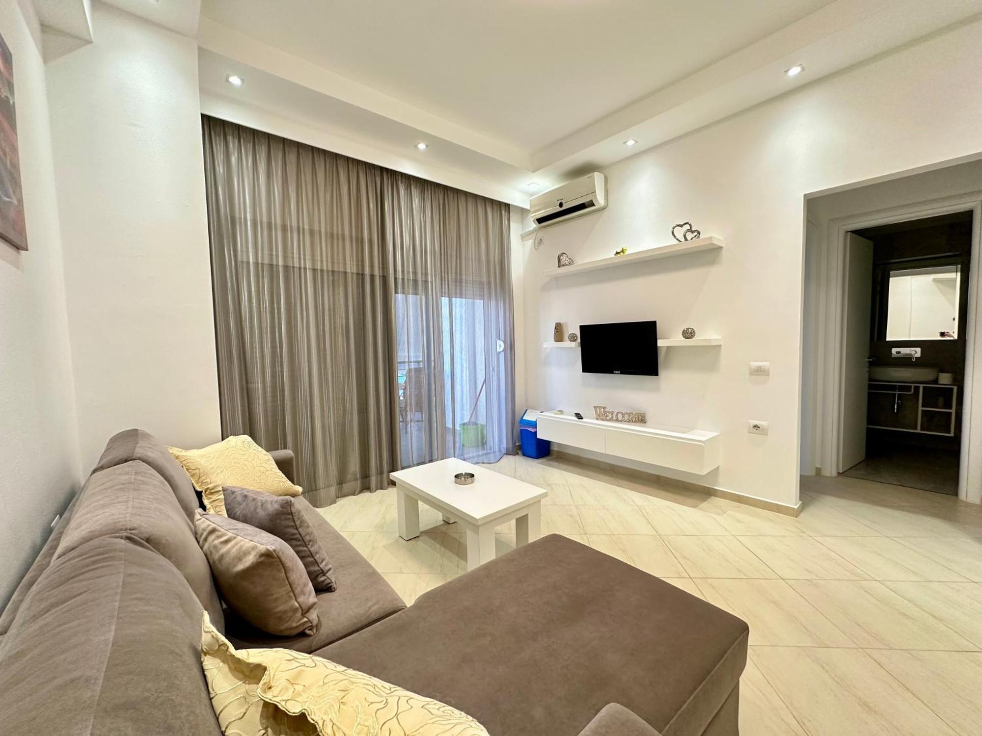 Aqua Apartments Seaview Sarandë 外观 照片