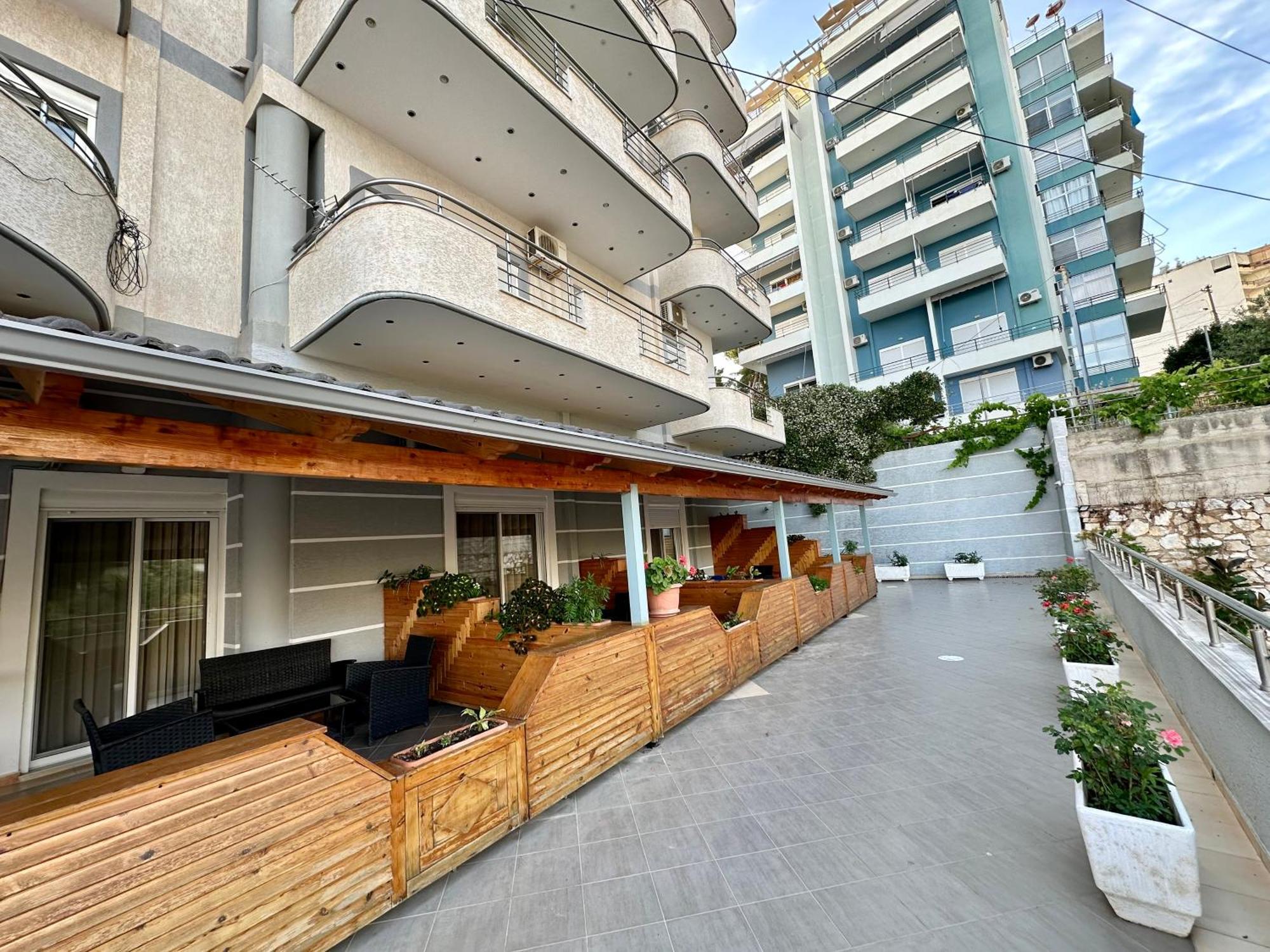 Aqua Apartments Seaview Sarandë 外观 照片